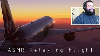 ASMR A Relaxing Evening Flight