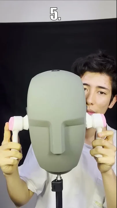 [ASMR] 10 triggers with: 🗿#shorts